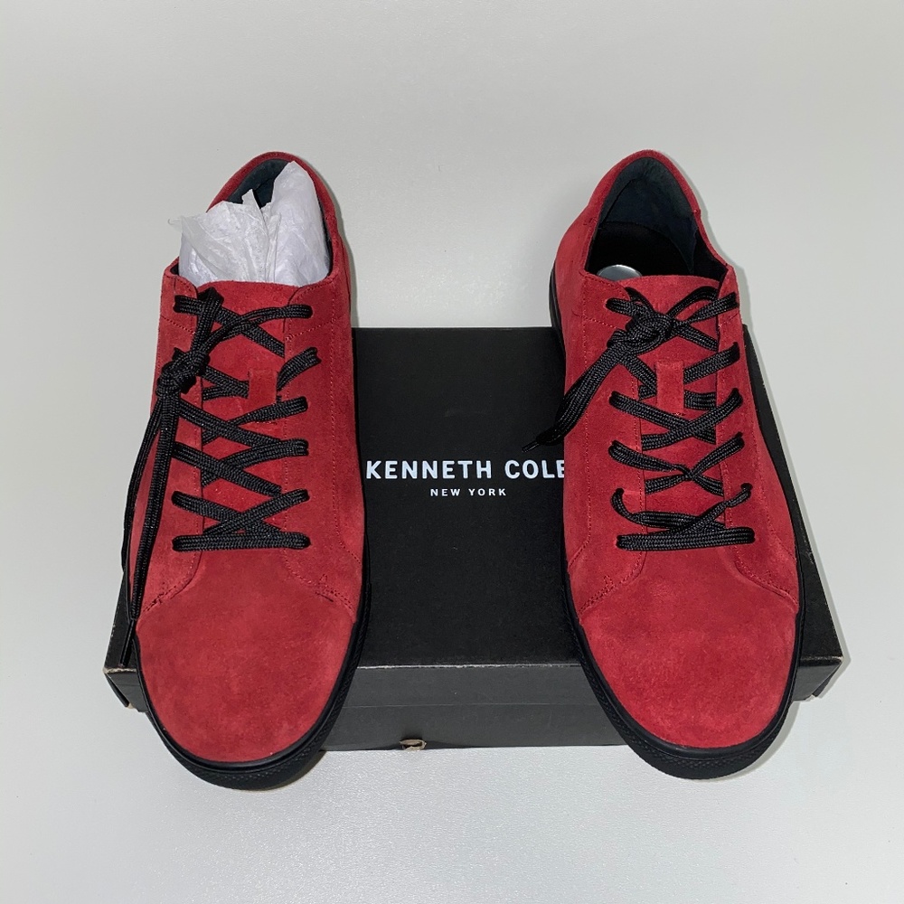 KENNETH COLE Leather Sneakers NEW